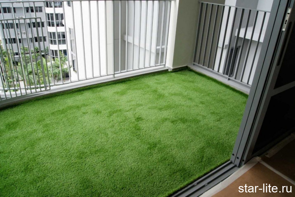 Трава искусственная ворс 7 мм