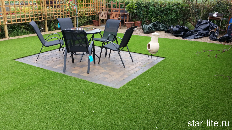 Трава искусственная ворс 7 мм