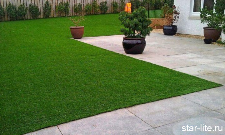 Трава искусственная ворс 20 мм  